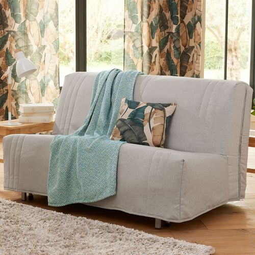 Housse De Coussin 35x60 Gris Chiné En Coton