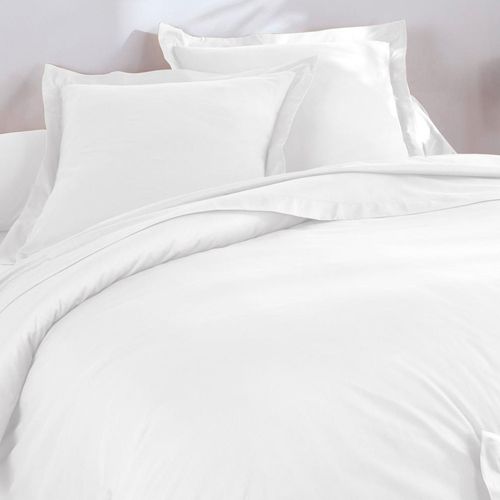 Taie Sac 50x70 Blanc En Coton