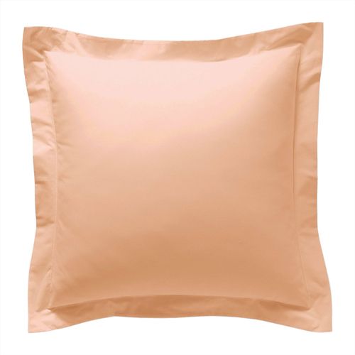 Taie Volant 50x70 Rose Nude En Coton