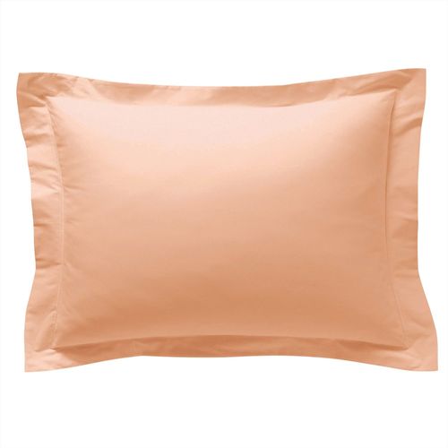 Taie Volant 50x70 Rose Nude En Coton