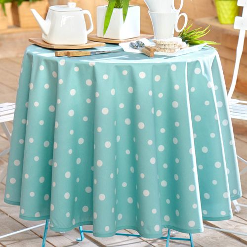 Nappe 180x240 Bleu Turquoise En Coton