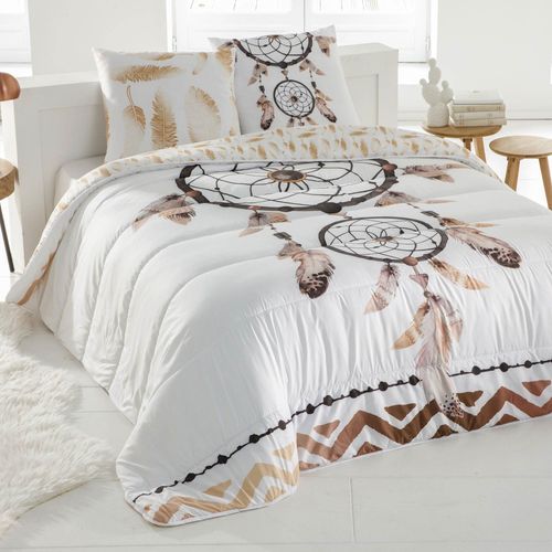 Couette Légère 140x200 Blanc En Polyester