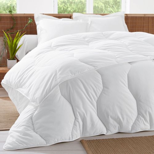 Couette Tempérée 240x220 Blanc En Coton