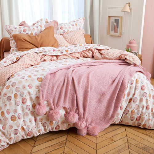 Plaid 125x150 Rose En Acrylique