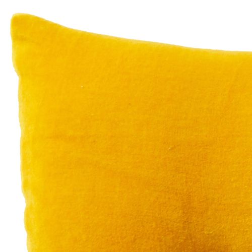 Coussin 30x30 Jaune Ocre En Coton