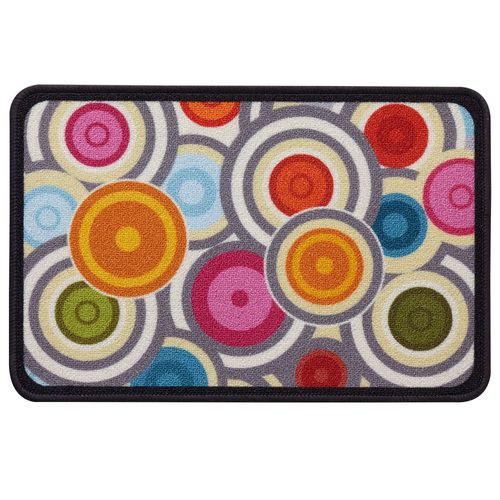 Tapis De Cuisine Unique Multicolore En Textile