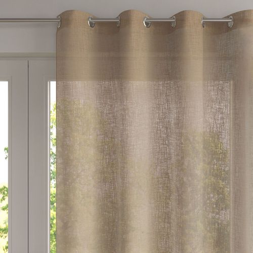 Voilage 140x240 Beige En Polyester