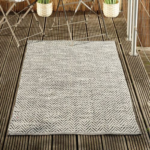 Tapis 120x180 Gris En Acrylique