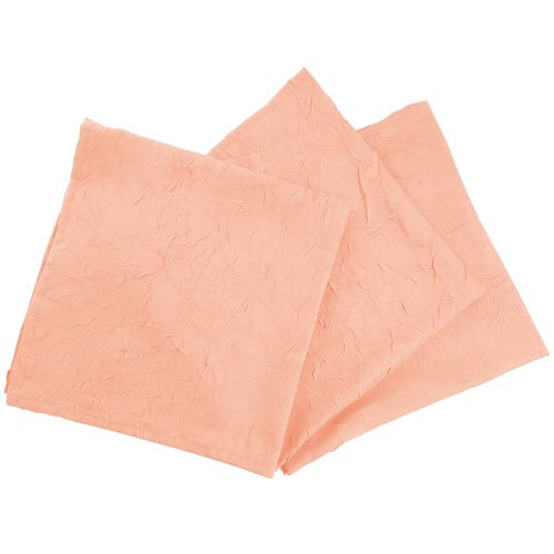 Serviette De Table 45x45 Rose Nude En Polyester