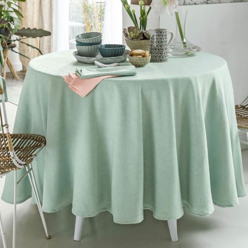 Nappe 150x300 Vert Céladon En Polyester