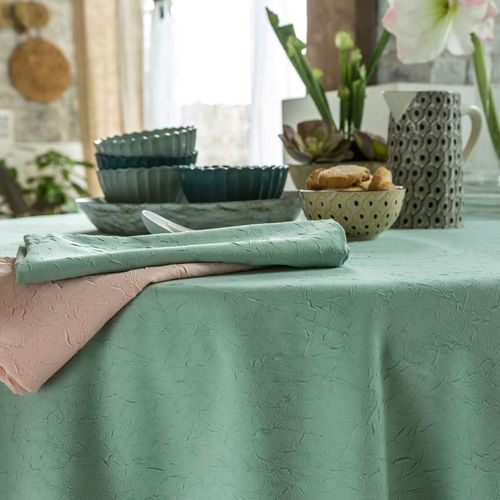 Nappe 150x300 Vert Céladon En Polyester