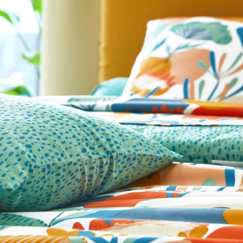 Taie Sac 50x70 Vert En Coton