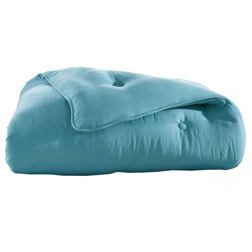 Couette Légère 260x240 Bleu Orage En Polyester