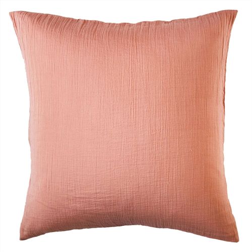 Taie Sac 65x65 Rose Poudré En Coton
