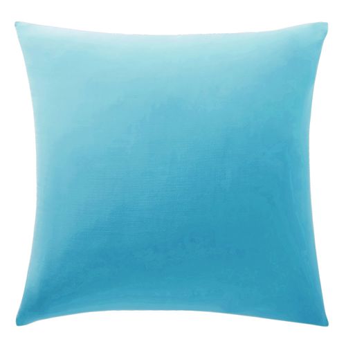 Taie Sac 63x63 Bleu Nuage En Coton