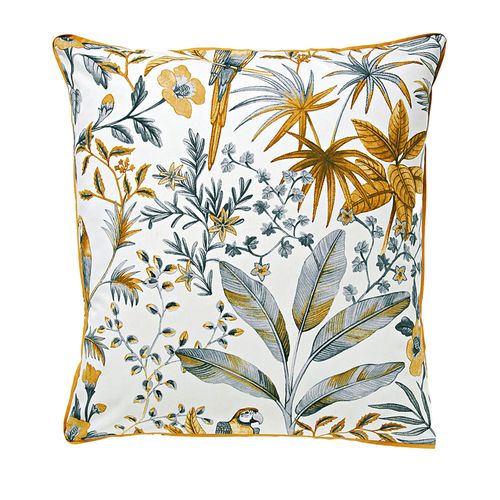 Taie Sac 63x63 Marron En Coton