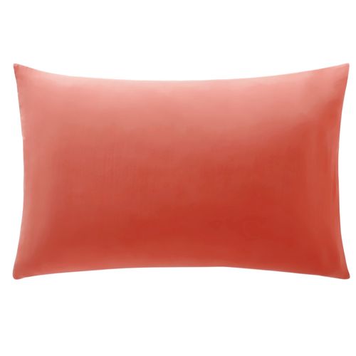 Taie Sac 63x63 Orange Poterie En Coton