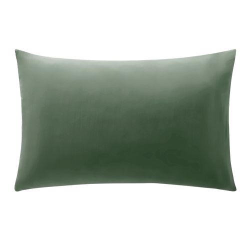 Taie Sac 50x70 Vert Lichen En Coton