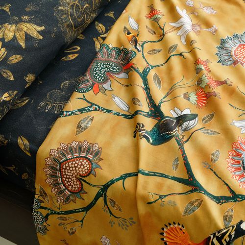 Drap-housse 90x190x28 Multicolore En Coton