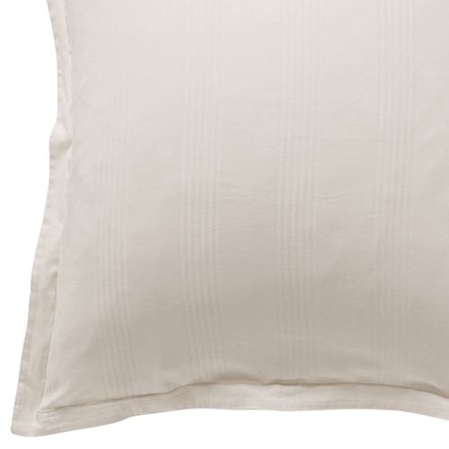 Housse De Couette 240x220 Beige En Coton
