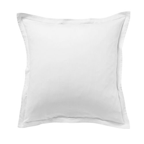 Taie Volant 50x70 Blanc En Coton