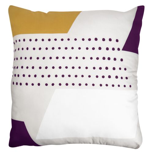 Oreiller Médium 60x60 Jaune En Polyester