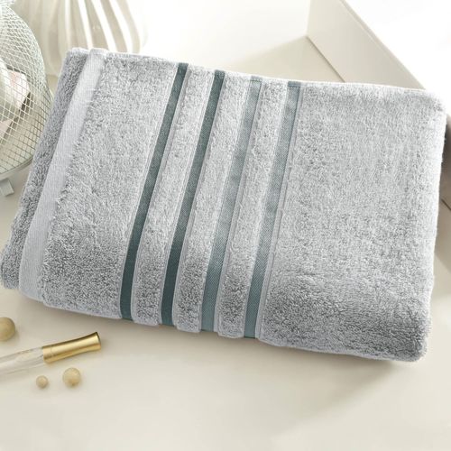 Gant De Toilette 15x21 Gris Moyen En Acrylique