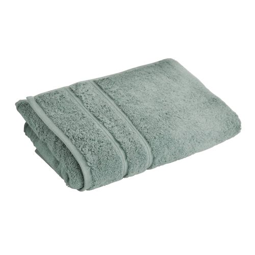 Drap De Bain 70x140 Vert De Gris En Coton