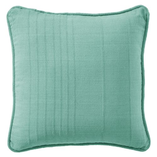 Housse De Coussin 40x40 Vert Céladon En Coton