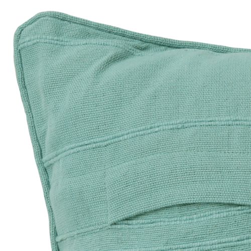 Housse De Coussin 40x40 Vert Céladon En Coton