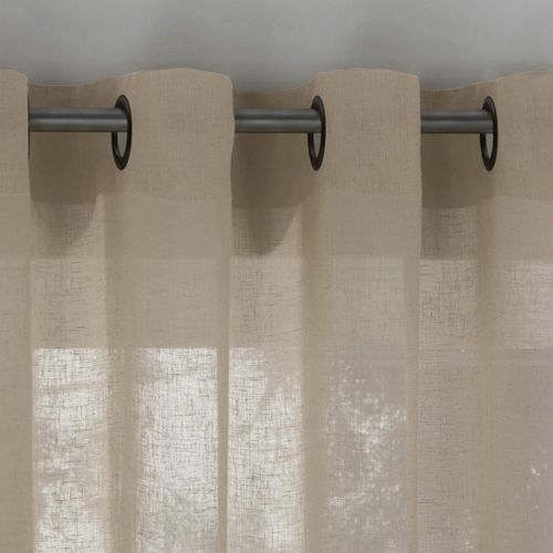 Voilage 150x240 Beige En Polyester