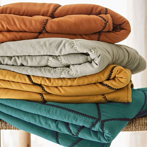 Plaid 150x200 Gris En Polyester