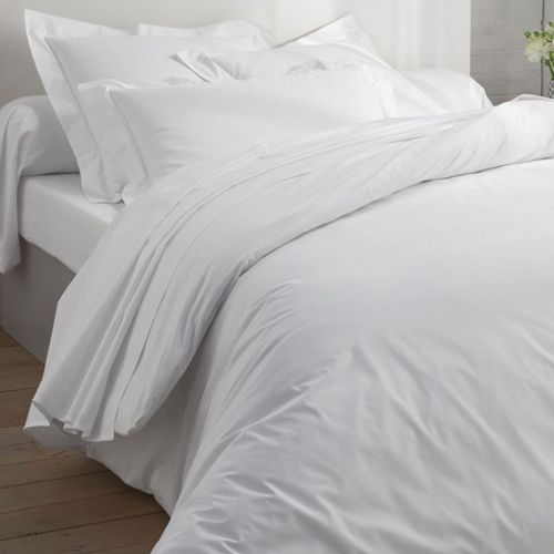 Drap-housse 140x200x28 Blanc En Coton