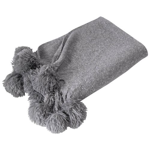 Plaid 125x150 Gris En Acrylique