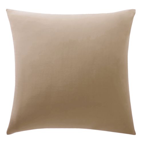 Taie Sac 63x63 Beige En Coton