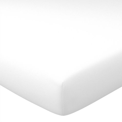 Drap-housse 140x200x28 Blanc En Coton