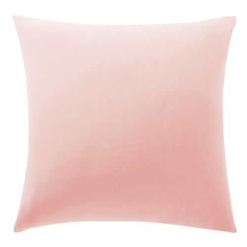 Taie Sac 63x63 Rose Thé En Coton