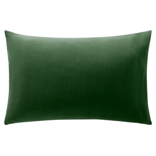 Taie Sac 65x65 Vert Kaki En Coton