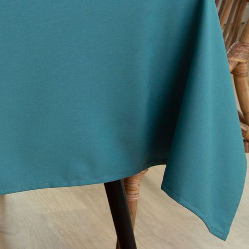 Nappe 150x200 Bleu Canard En Coton