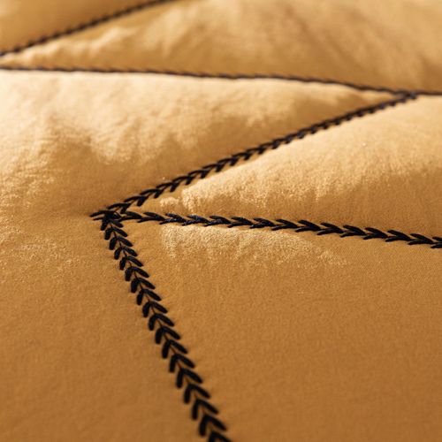 Plaid 150x200 Jaune Moutarde En Polyester