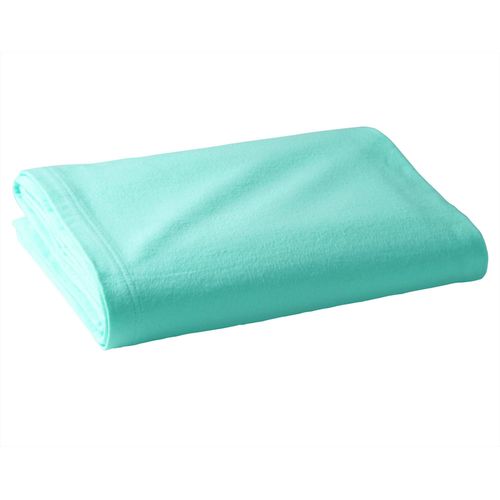Couverture Tempérée 240x260 Vert Menthe En Coton