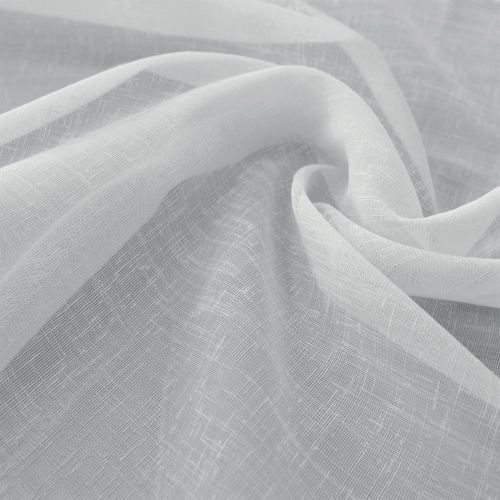 Voilage 295x240 Blanc En Polyester