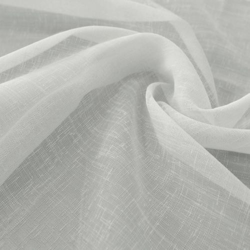 Voilage 175x240 Blanc Ivoire En Polyester