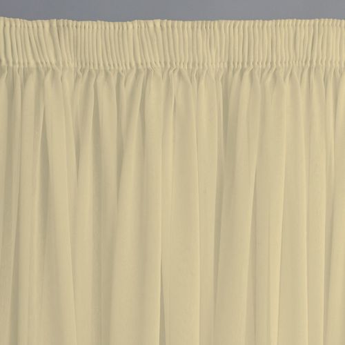 Voilage 240x180 Blanc Ivoire En Polyester
