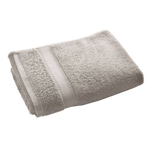 Drap De Bain 70x140 Gris Galet En Coton