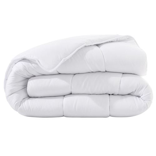 Couette Légère 140x200 Blanc En Polyester