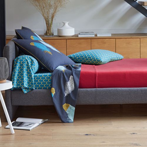 Couverture Tempérée 220x240 Rose Framboise En Polyester