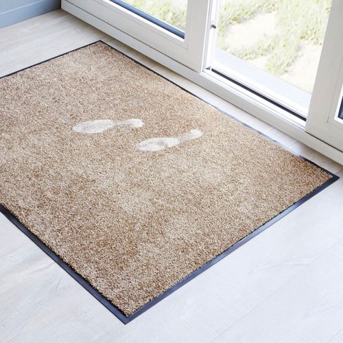 Tapis Antipoussières 60x120 Beige En Textile