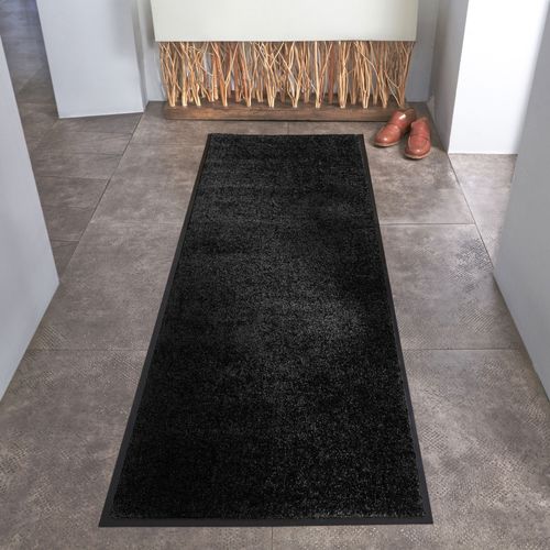 Tapis Antipoussières 60x120 Noir En Textile