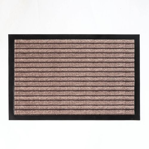 Tapis Antipoussières Unique Beige Ficelle En Textile